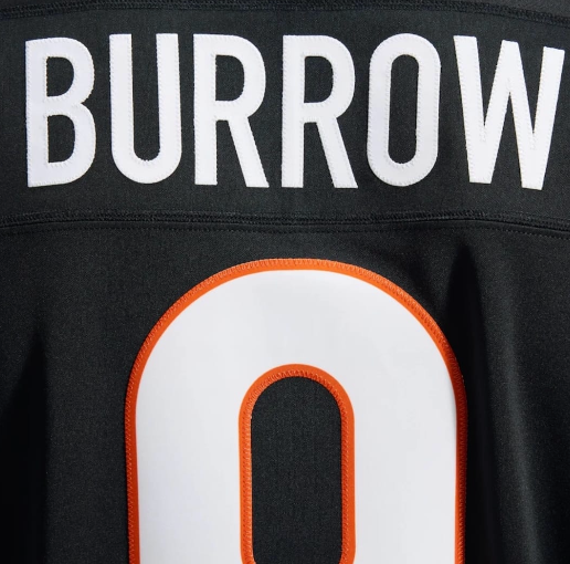 Cincinnati Bengals Jersey Burrow #9