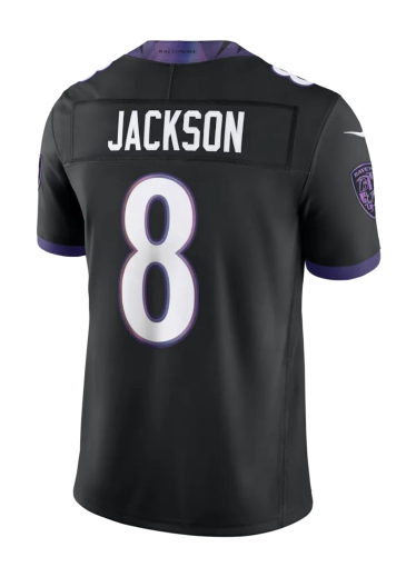 Baltimore Ravens Jersey Jackson #8
