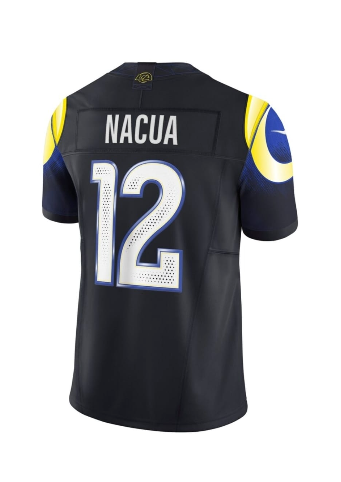 LA Rams Jersey Edicion Limitada 25/26 Nacua #12