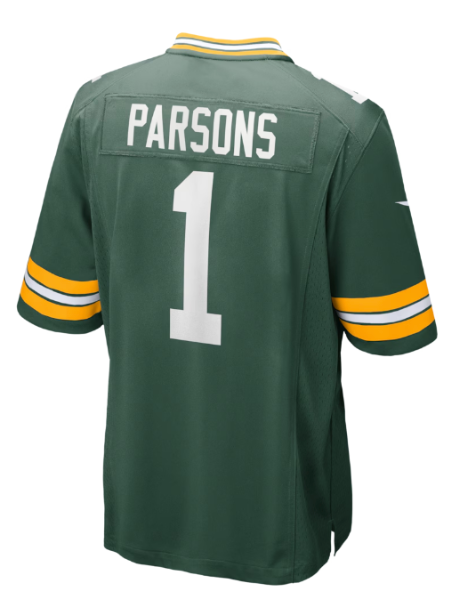 Green Bay Packers Jersey Parsons #1