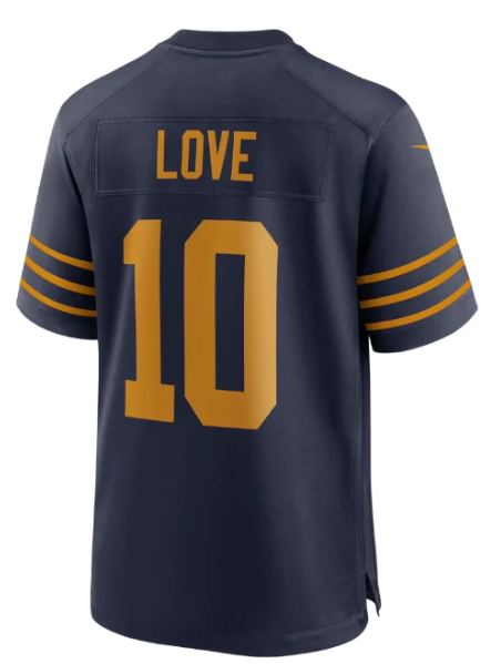 Green Bay Packers Jersey Love #10