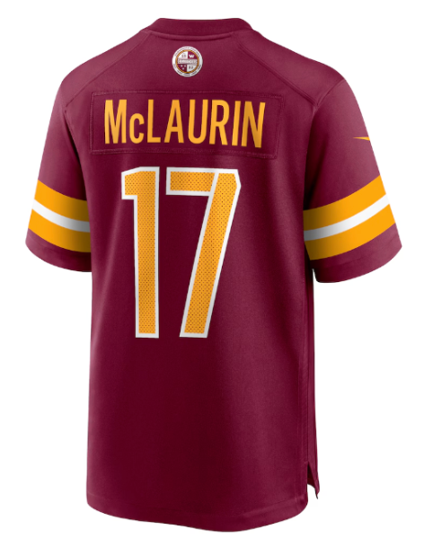 Washington Commanders Jersey McLaurin #17
