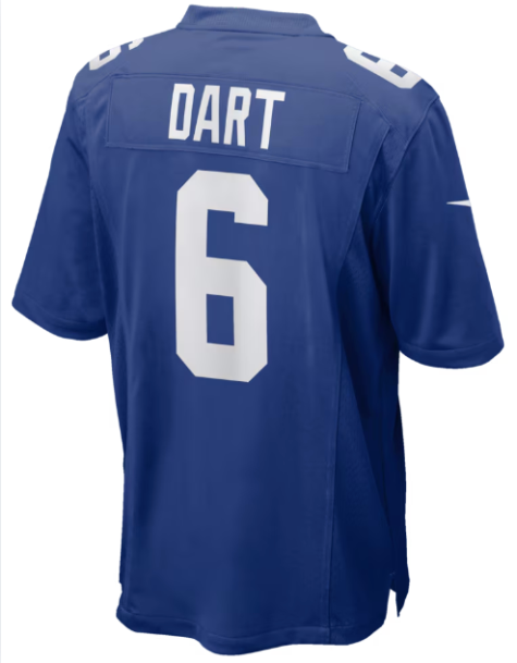 New York Giants Jersey Dart #6