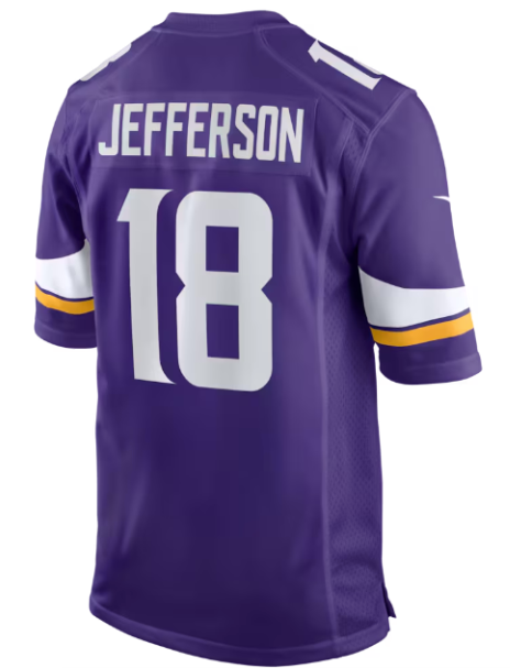 Minnesota VIkings Jersey Jefferson #18