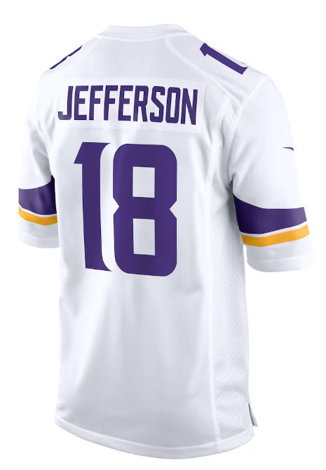 Minnesota Vikings Jersey Jefferson #18