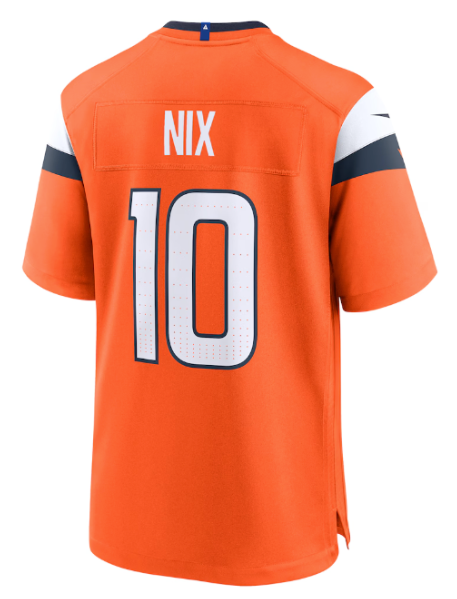 Denver Broncos Jersey Nix #10