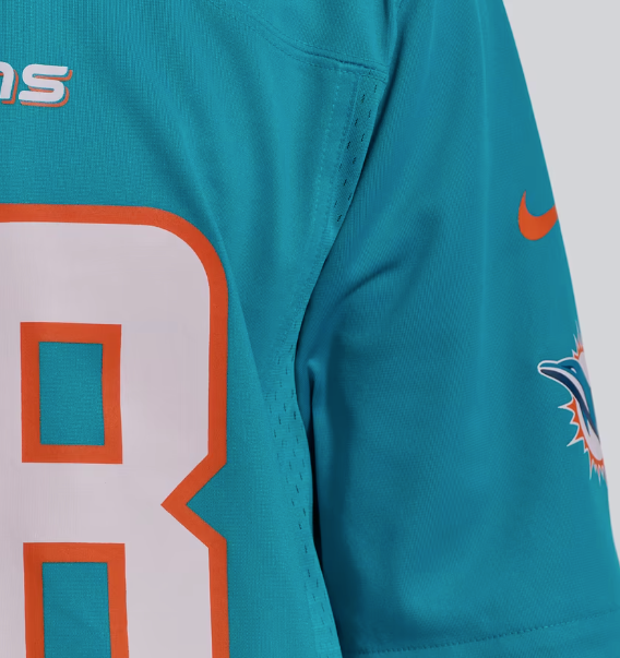 Miami Dolphins Jersey Achane #28