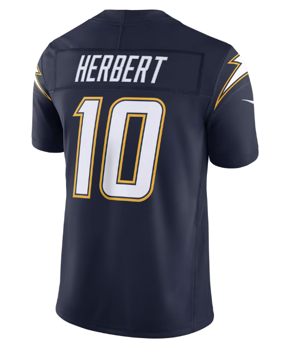 LA Chargers Jersey Herbert #10