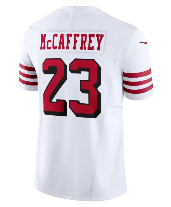San Francisco 49ers Jersey McCaffrey #23