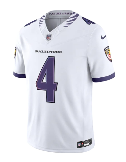 Baltimore Ravens Jersey Flowers #4