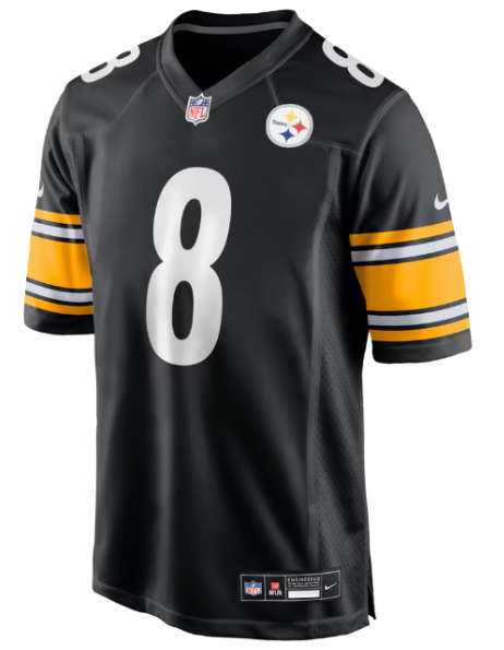 Pittsburg Steelers Jersey Rodgers #8