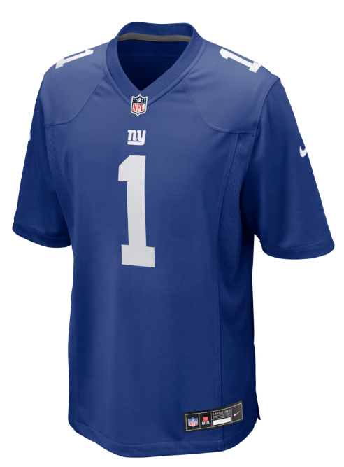 New York Giants Jersey Nabers #1