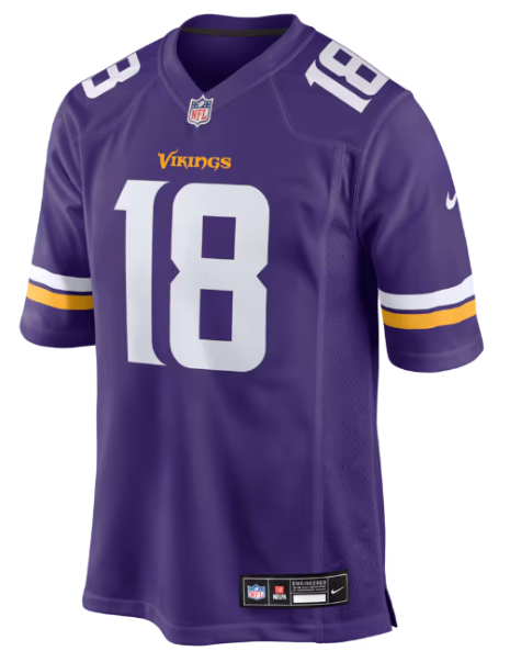 Minnesota VIkings Jersey Jefferson #18