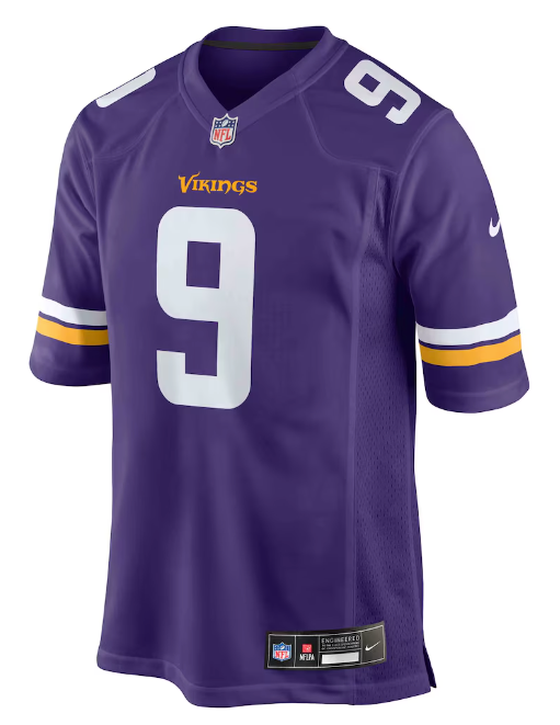 Minnesota VIkings Jersey McCarthy #9