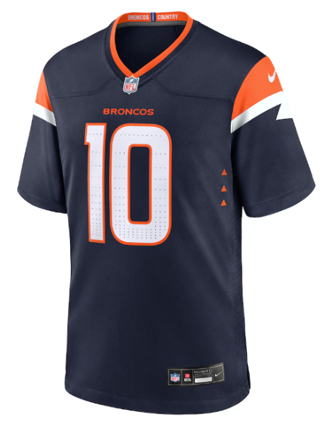 Denver Broncos Jersey Nix #10
