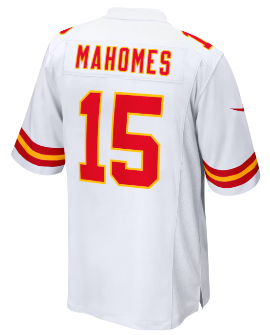 Kansas City Chiefs Jersey Mahomes #15