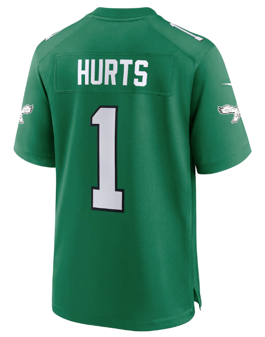 Philadelphia Eagles Jersey Hurts #1