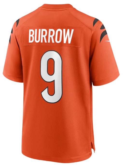 Cincinnati Bengals Jersey Burrow #9