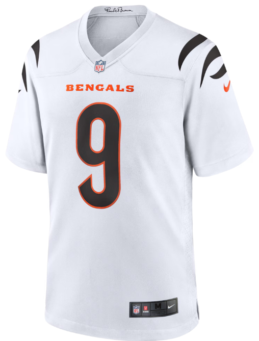 Cincinnati Bengals Jersey Burrow #9