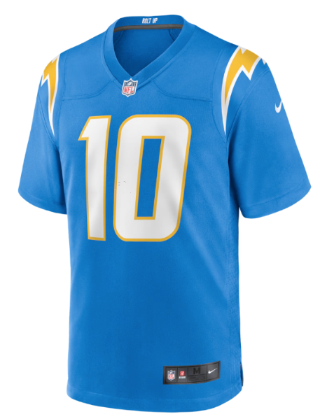LA Chargers Jersey Herbert #10